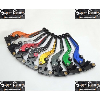 Folding Levers - Suzuki GSXR600/750 04-05